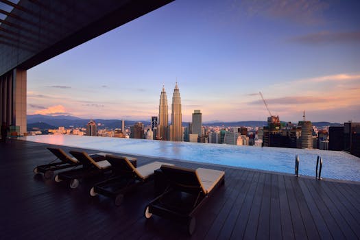 Dubai Skyline Luxury Hotel With Infinity Rooftop Pool