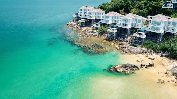 Harbor Mediterranean Coastal Resorts With Elegant Oceanfront Villas
