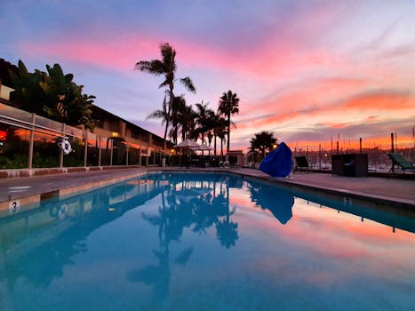 Hidden Luxury Beach Hotels With Sunset Garden Pools