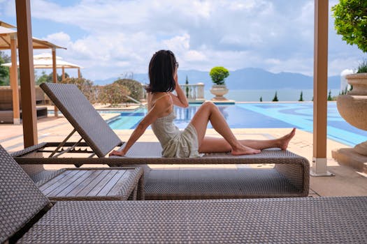 Mediterranean Luxury Beach Escape With Sunset Infinity Pools
