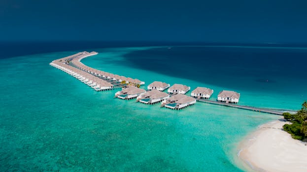 Tidewater Maldives Sunset Villas Above Turquoise Lagoon Waters